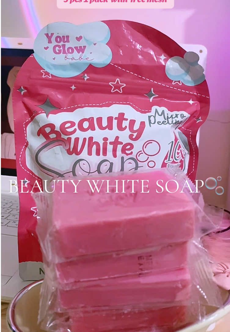 1 pack 5 pcs na #youglowbabe #beautywhitesoap  #ygb  #micropeeling  #youglowbabemain  #legit 