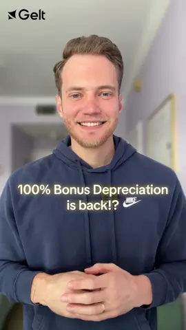Is Trump bringing back 100% Bonus Depreciation?? #tax #taxes #taxplanning #taxseason #trump #realestate #realestateinvesting #business #smallbusiness 