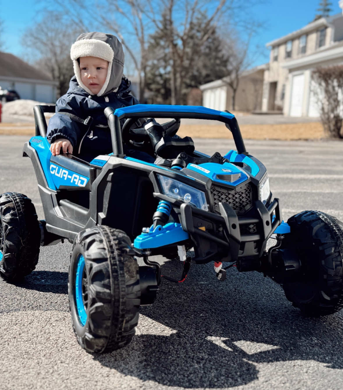 🔥 Every little racer’s dream come true! 🔥 @garvee_official  The Garveelife 24V UTV is the ultimate off-road ride for kids 🏎️ 💨 With a powerful 200W motor, spring suspension, LED lights, and built-in music, it’s made for adventure. And the best part? A parental remote control for extra safety! 😉 💙 Color: Blue (other options available!) ⚡️ Speed, comfort, and safety – the perfect gift for your little one! Who can already picture their kid cruising in this beast? 😍 Drop a comment below! ⬇️ #garvee #garveecar #garveekidscar