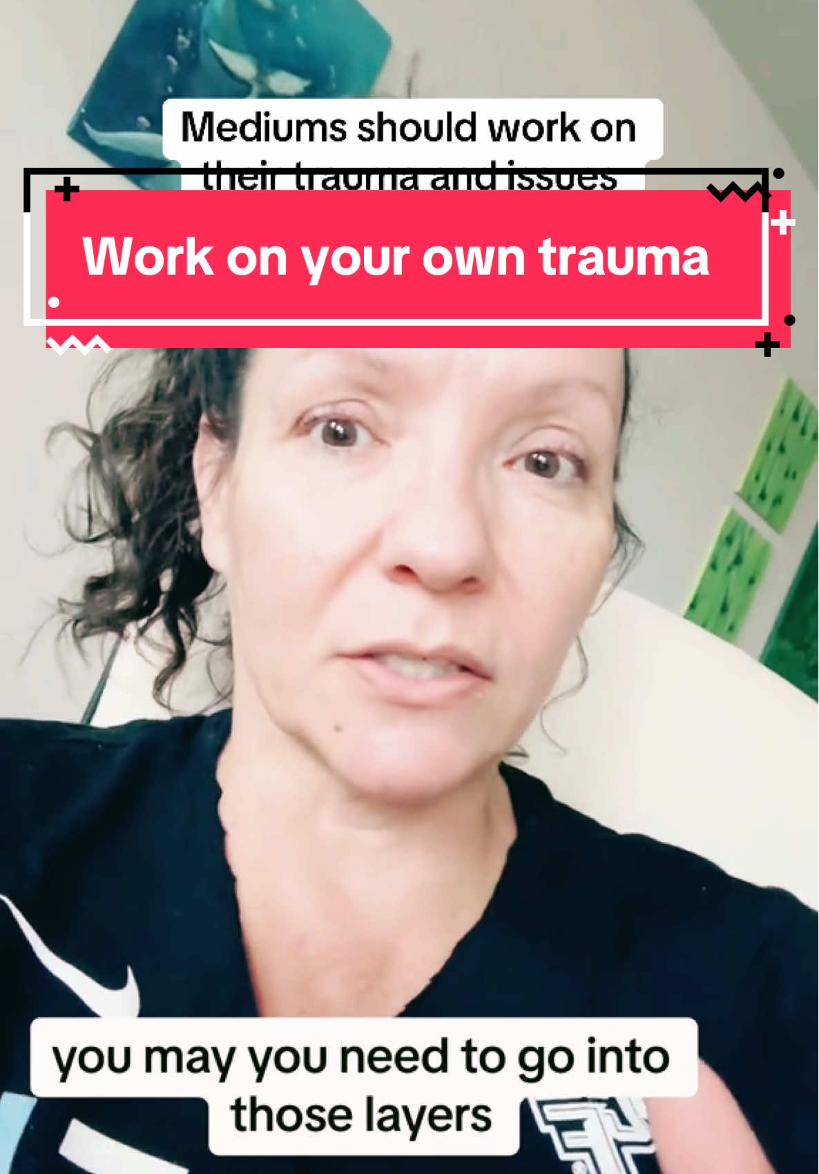 Medium should work on their trauma and issues before helping others heal! #onthisday #trauma #MentalHealth #psychic