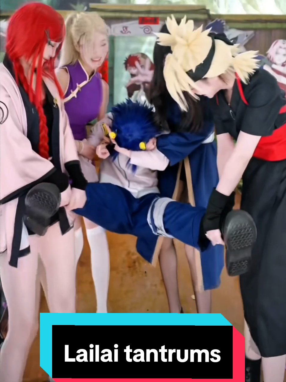 Here's another round of Lailai tantrums 🤣 She got manhandled again by Juju and everyone because she doesn't want to dance even all the donations are on her queue 🤭 #livestream #cosplayer #naruto #cosplay #dance #asiangirl #funnyvideos #cute #kawaii #dancechallenge #chinese  #chinesetiktok #dance #crashout #CapCut 