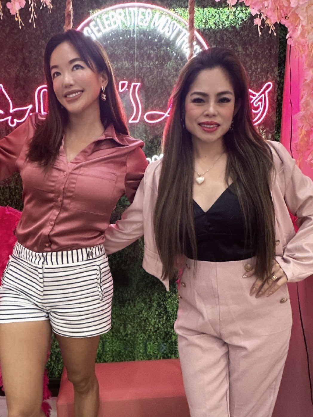 With Ms. Gwen @Gwen Garci loving her Lashes & Nails here at: Asia's Lashes (Cityland Ortigas)💗 #lashes #nails #tiktokdance #trending  #no1 