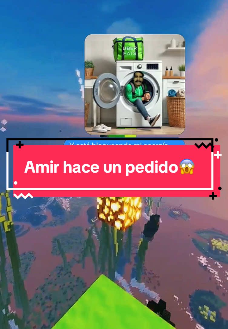 Amir hace un pedido 😱 #amir #español #pedido #converscion #Minecraft #humor #parkour #conversacionesdewhatsapp #chistoso #gracioso #insano #euro #propina #chat #mensajes #gracioso 