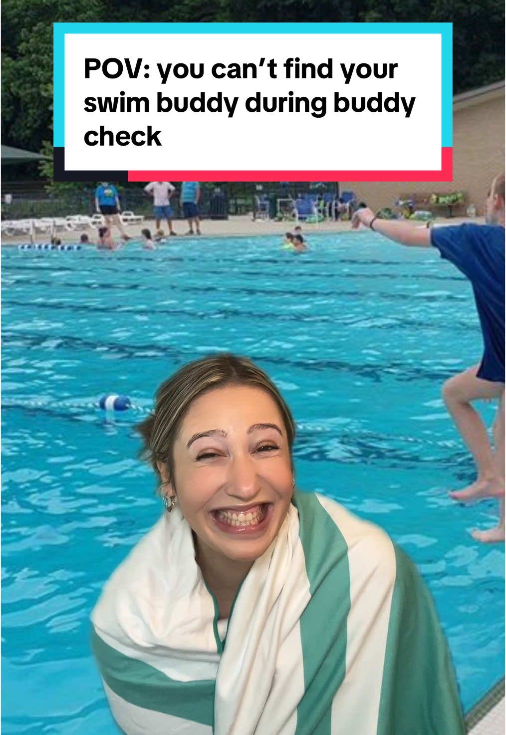 EMBARASSING but at least we are in the highest group🙄🏊‍♀️  #camperlife  #camper #counselor #Summer #jewishsummercamp   #jewish #nyc #murrayhill #longisland #westchester #florida #newjersey #swim #campswim #buddycheck