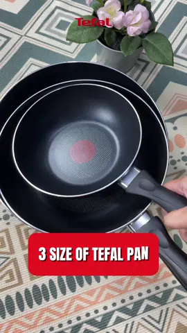 3 Size of Tefal Pan Set 🤩 #tefal #multifuction #kualitefal #fyp #easycook #userfriendly #tecno #pantefal #tefalset #easyrice 