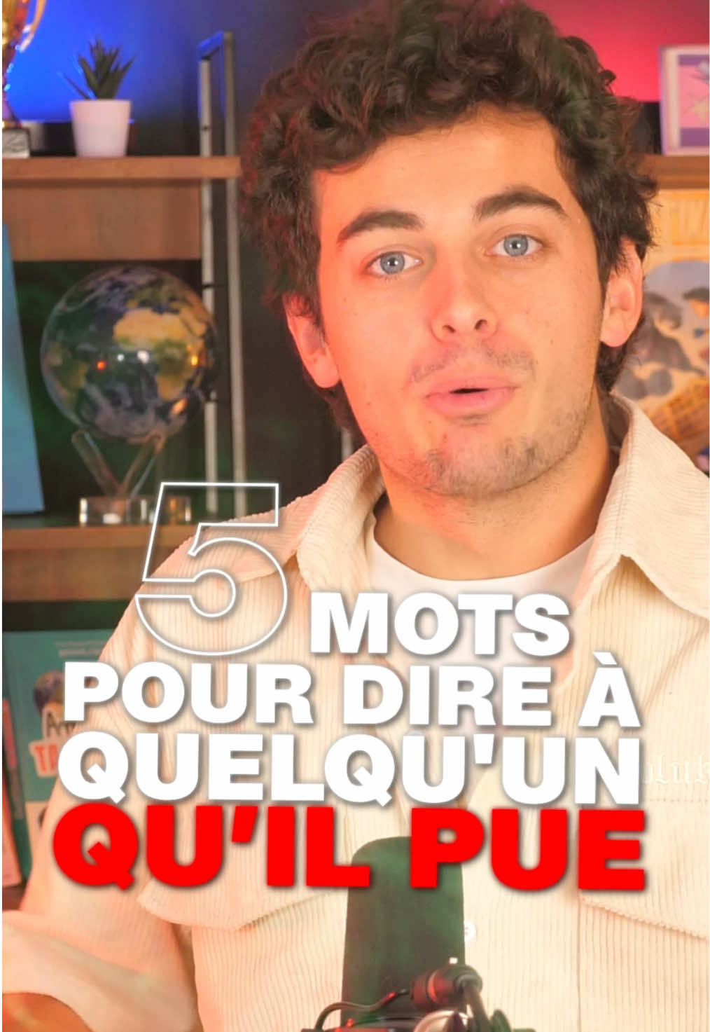 Mentionne qqn en commentaires 😇 5 mots pour dire à quelqu’un qu’il pue avec du vocabulaire poussé ! #cesarcultureg #cultureg #apprendresurtiktok 