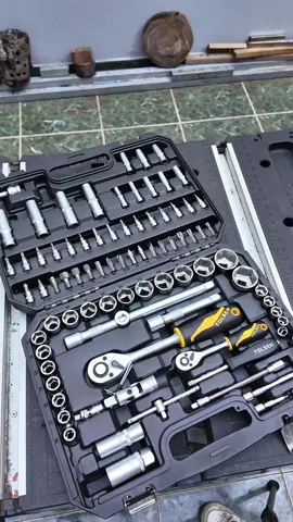 Bộ đồ nghề sửa xe cho gia đình từ Tolsen #storethietbi #tools 