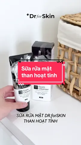 Sữa rửa mặt than hoạt tính lam sạch cho các anh trai #drforskin #suaruamatnamgioi #skincare #lamtrangda #xh #skincare #lamdep #rw 