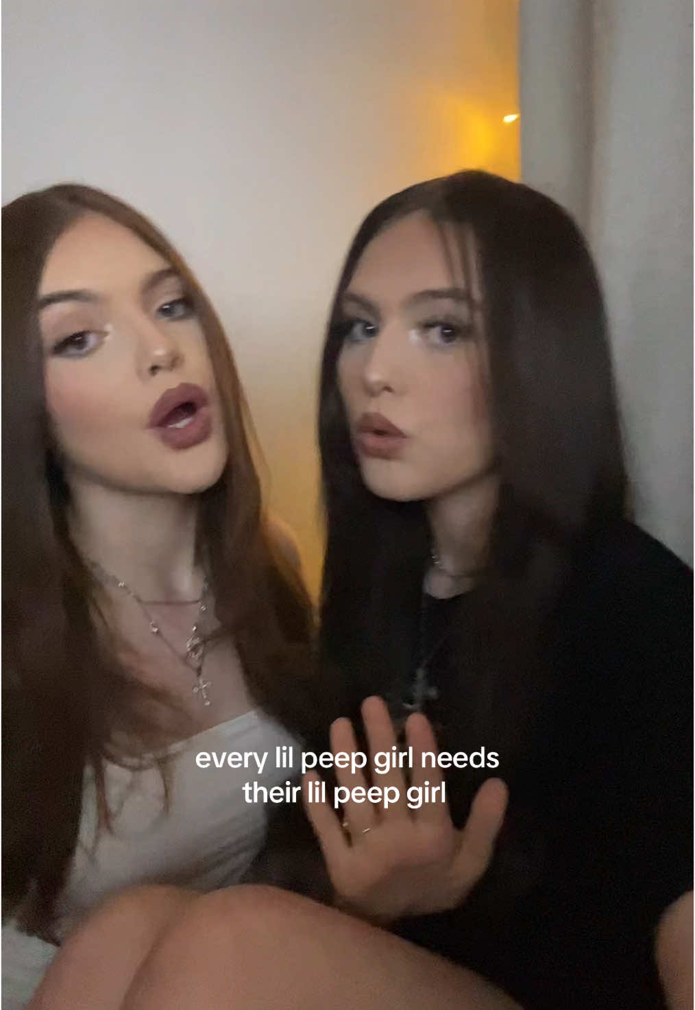 @harr13txz #fyp #lilpeep #repost #relatable #sister #bestfriend #lilpeep🖤 