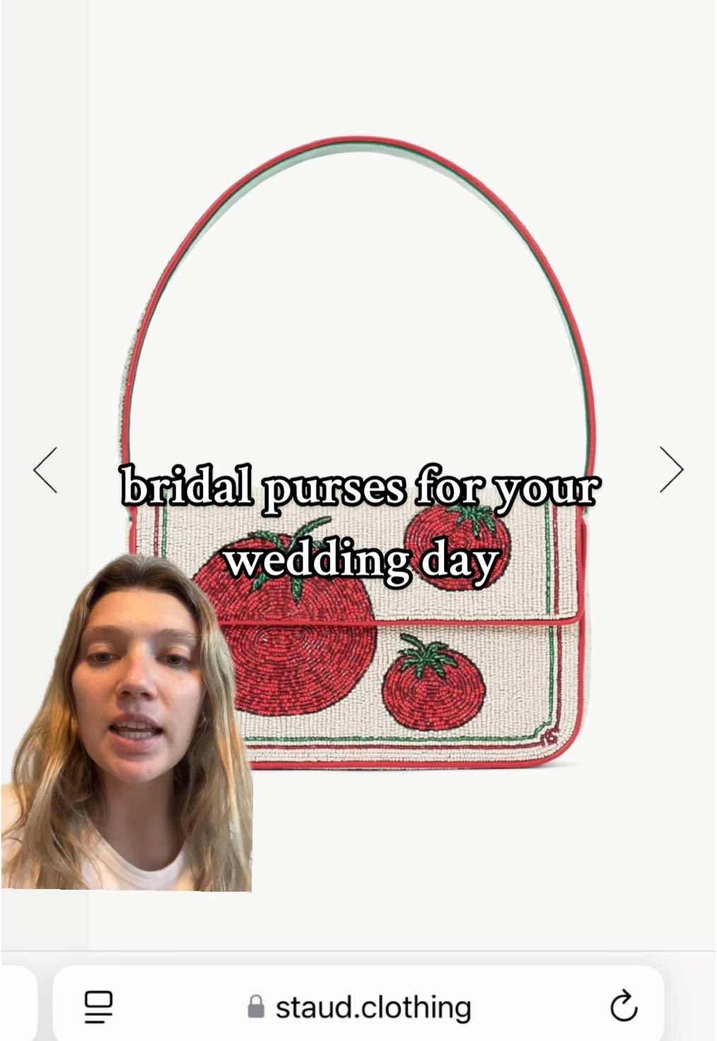 Replying to @Amanda Jones purses for your wedding day! #greenscreen #weddinginspo #bridaltiktok #bridalshower #2026bride #weddingday 
