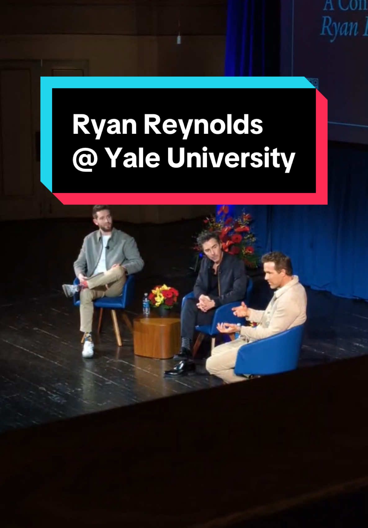 POV: Yale brings Ryan Reynolds to campus, and suddenly the drama is forgotten 👀.         #DeadpoolGoesIvy #RyanReynolds #ShawnLevy #Yale #YaleEvents #Deadpool #FreeGuy #TheAdamProject #Marvel #FilmTalk #Filmmaking #Hollywood #MovieMagic #CinemaLovers #BehindTheScenes #CampusLife #IvyLeague #CollegeEvents #Storytelling #CinematicUniverse #ViralMoments #ForYou #fyp #newhaven 