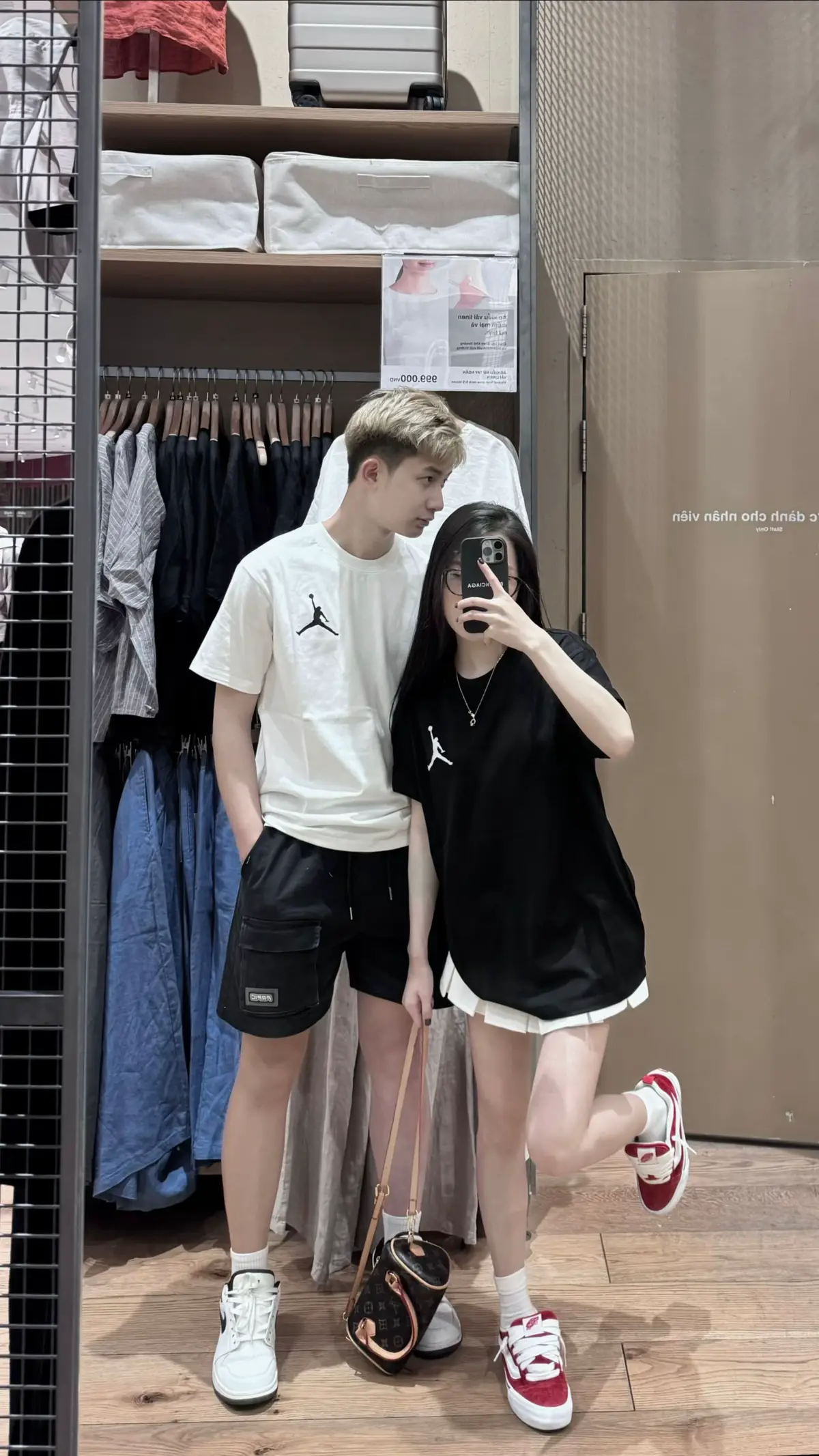 Áo đôi gì chưa người đẹp =)) #viral #xh #fypシ #xuhuong #couple #dodoi #outfit #dungmamstore 