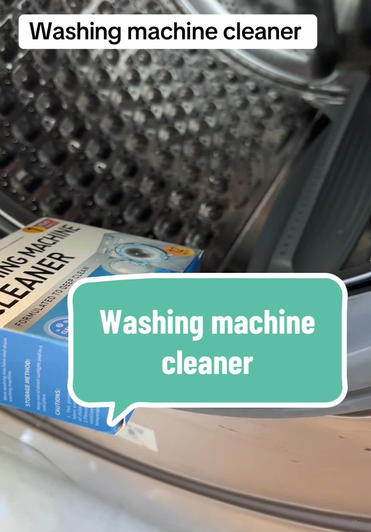 Limpia tu lavadora con este washing machine cleaner #washingmachineclean #washingmachine #lavadora #washingmachinecleaner #washingmachinecleanertablet 