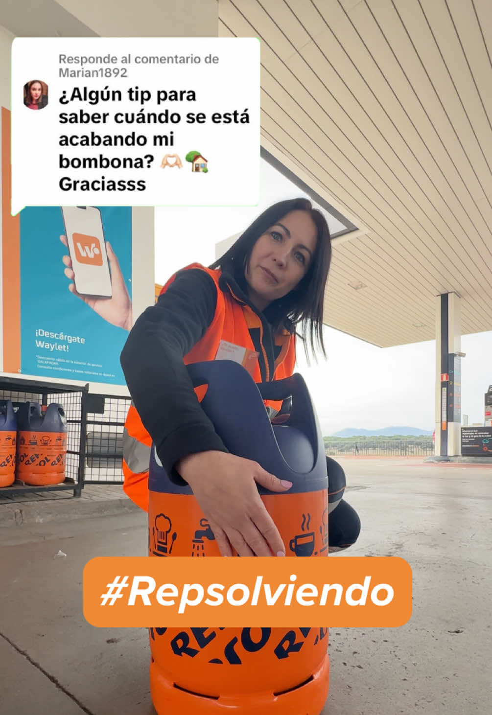 Respuesta a @Marian1892  La bombona de butano está en muchas casas, pero ¿sabes cómo usarla correctamente? 🤔🏡 Hoy en #Repsolviendo te lo contamos #Bombona #Repsol #ConsejosEnergéticos 