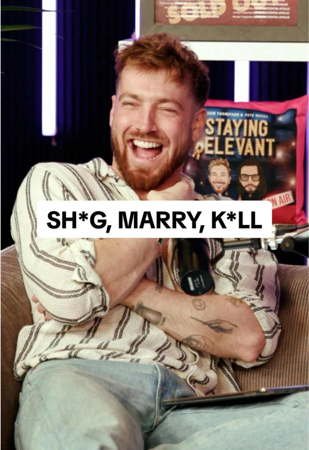 Sh*g, Marry, K*ll…?? 🤯 #stayingrelevant #podcast #samandpete @Samthompsonuk 