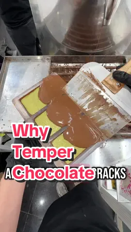 Replying to @zapwoof #dubaichocolate #temperedchocolate #chocolate @NY Bakery & Desserts 