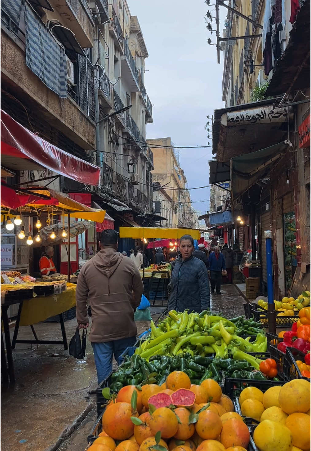 La bastille in a rainy day  #oran 