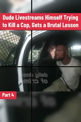 Dude Livestreams Himself Trying to Kill a Cop, Gets a Brutal Lesson #cops #police #copsusa🚔🇺🇸 #policeofficer #foryou 