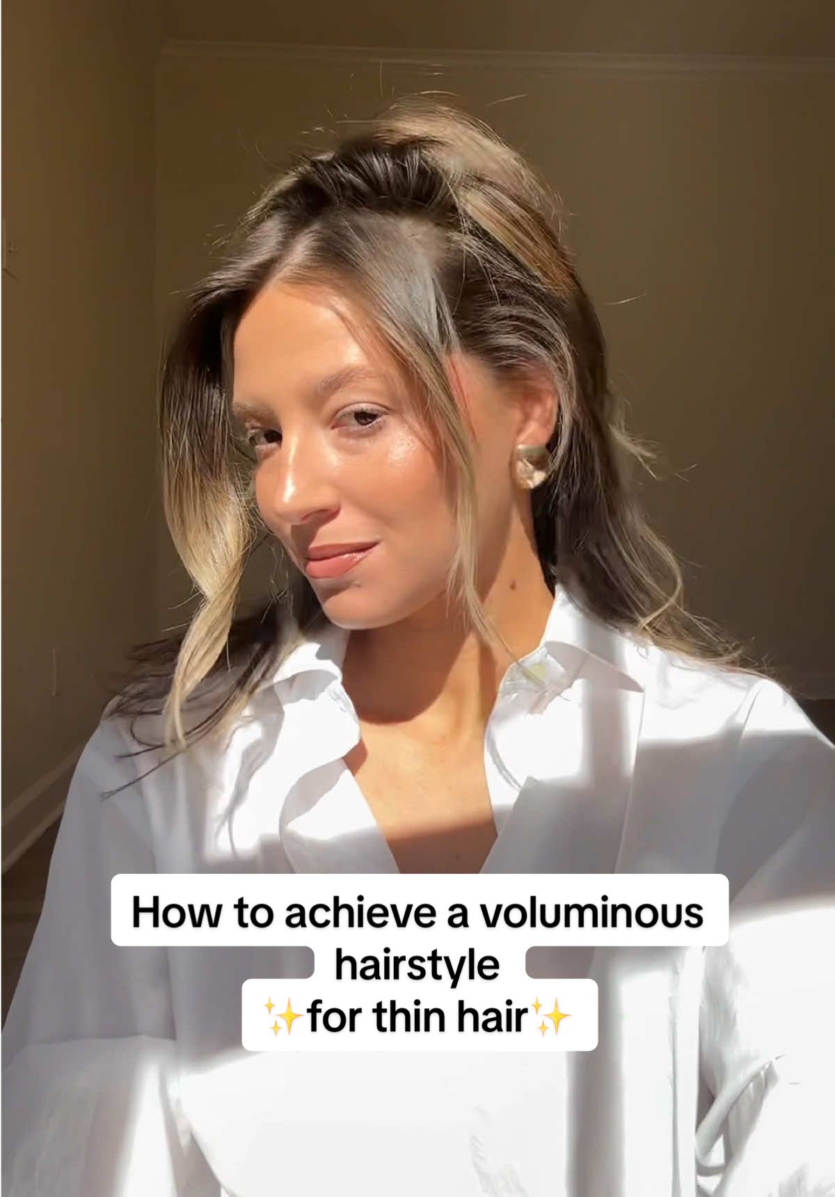 For the thin-haired girlies who just want lasting volume—this one’s for you. The UPLIFT Volumizing Collection is clinically proven to give you: 💜 2x the volume* 💜 24-hour humidity and frizz control* 💜 Thermal heat protection from blow-drying** 🎥: @cortni mathis  *In controlled hair swatch study of UPLIFT Shampoo & Conditioner and UPLIFT Styling Foam. **Provides heat protection from blow drying up to 291°F/144°C based on a controlled hair swatch study using UPLIFT Styling Foam. #thinhair #finehair #volumehair #volumehairstyle #hairtutorial 