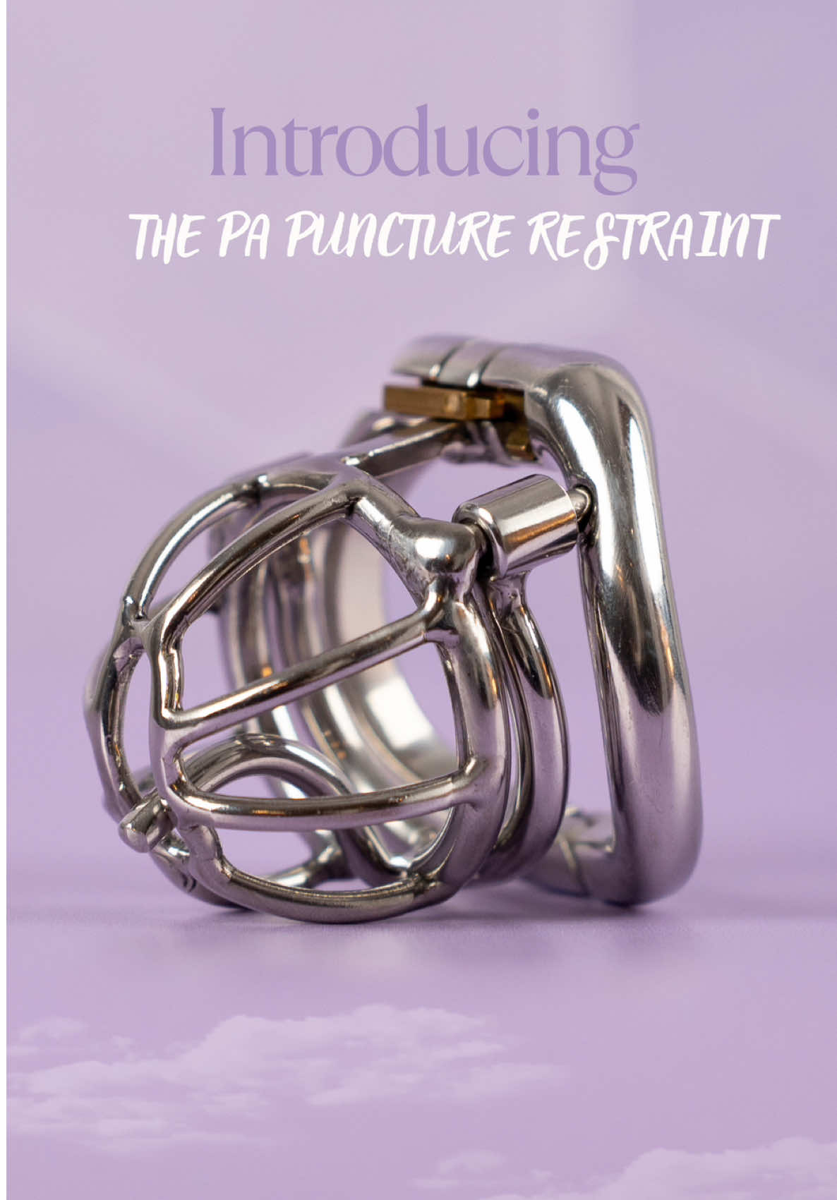 Say hello to the PA Puncture Restraint 👀  This elegantly crafted chastity cage includes a unique removable PA Puncture accessory, offering versatile use with or without the restraint bar. 🔒 Think you can handle it? 👀😈 #chastitycage #chastitytok #chastitykeyholder #malechastity #chastitylife #chastitybelt 