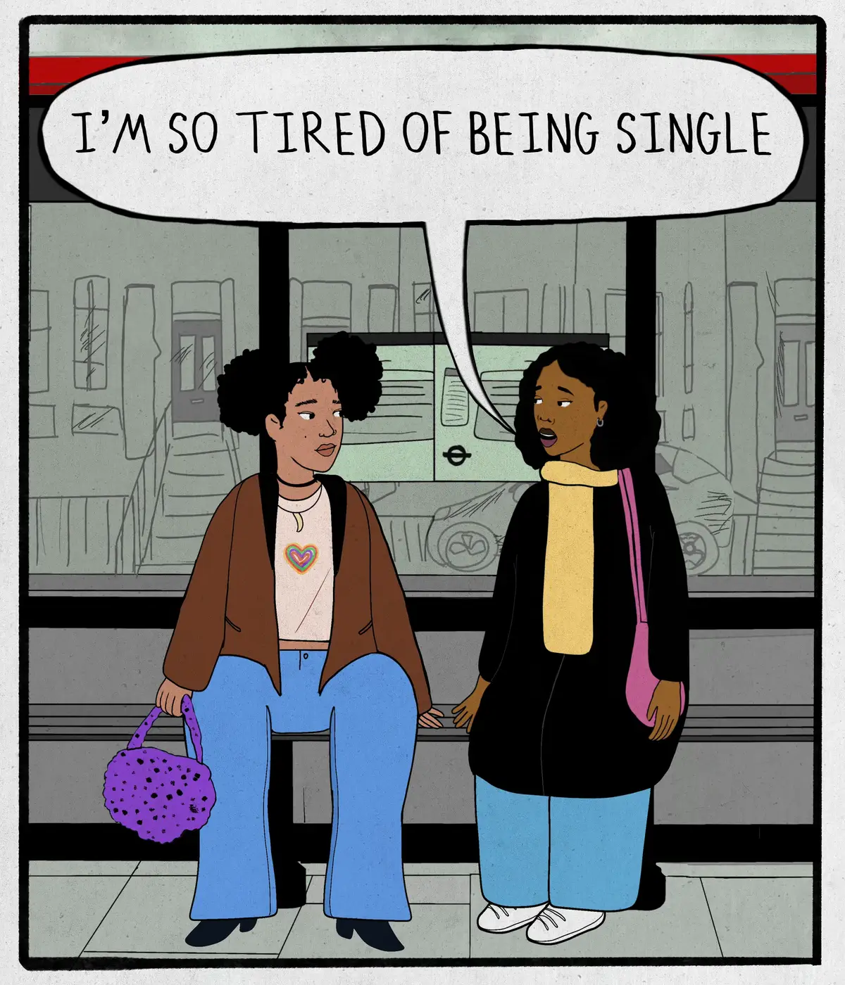 Friendly reminder: you’re always allowed to want to be loved #fyp #comic #cartoonist #relationships #dating 