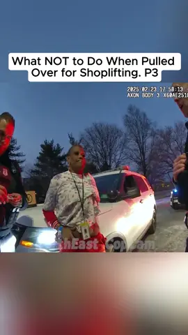 What NOT to Do When Pulled Over for Shoplifting #fyp #bodycam #situation #cam #criminal #cops #police #usa 