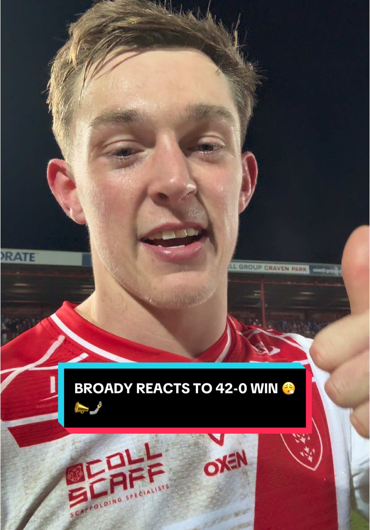 Hear from Broady after that win! 🔥🤳