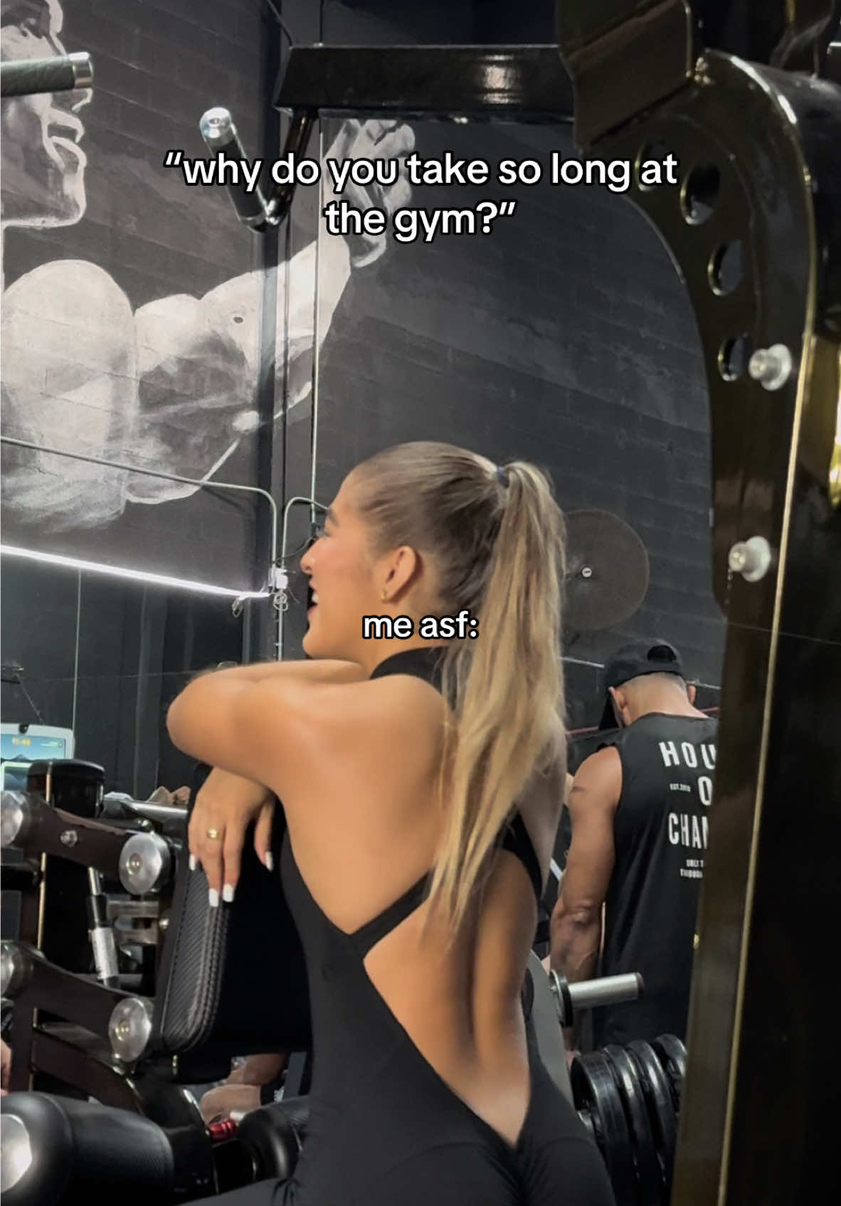sorry i like to yap 🥹 #GymTok #gymrelatable #gymhumor #foryoupage #fypシ 