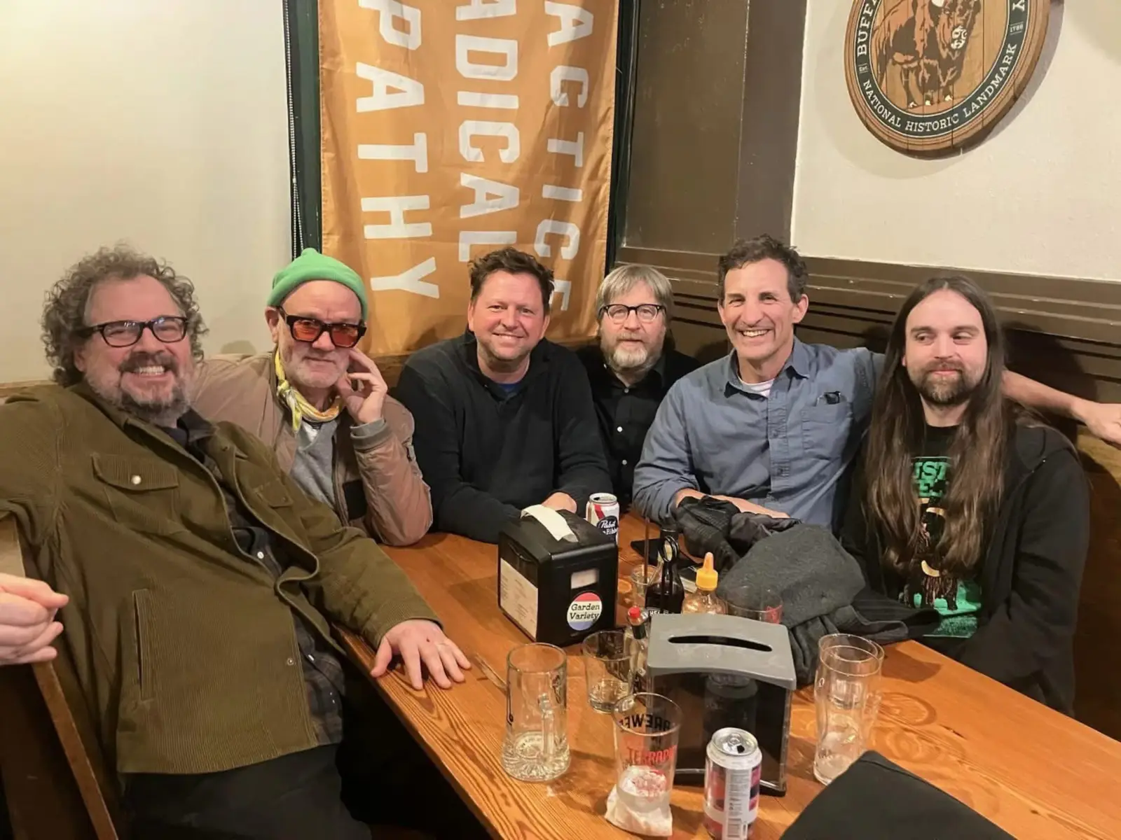 Last week in #Athens  Me and Austin sat down for drinks with  Patterson Hood of #DriveByTruckers Michael Stipe of #REM Steve Shelley of #SonicYouth David Barbe of #Sugar I still can't believe it!