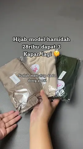 Paket hemat banget bukaan #bergohamidah #hijabpromo #promopakethijab 