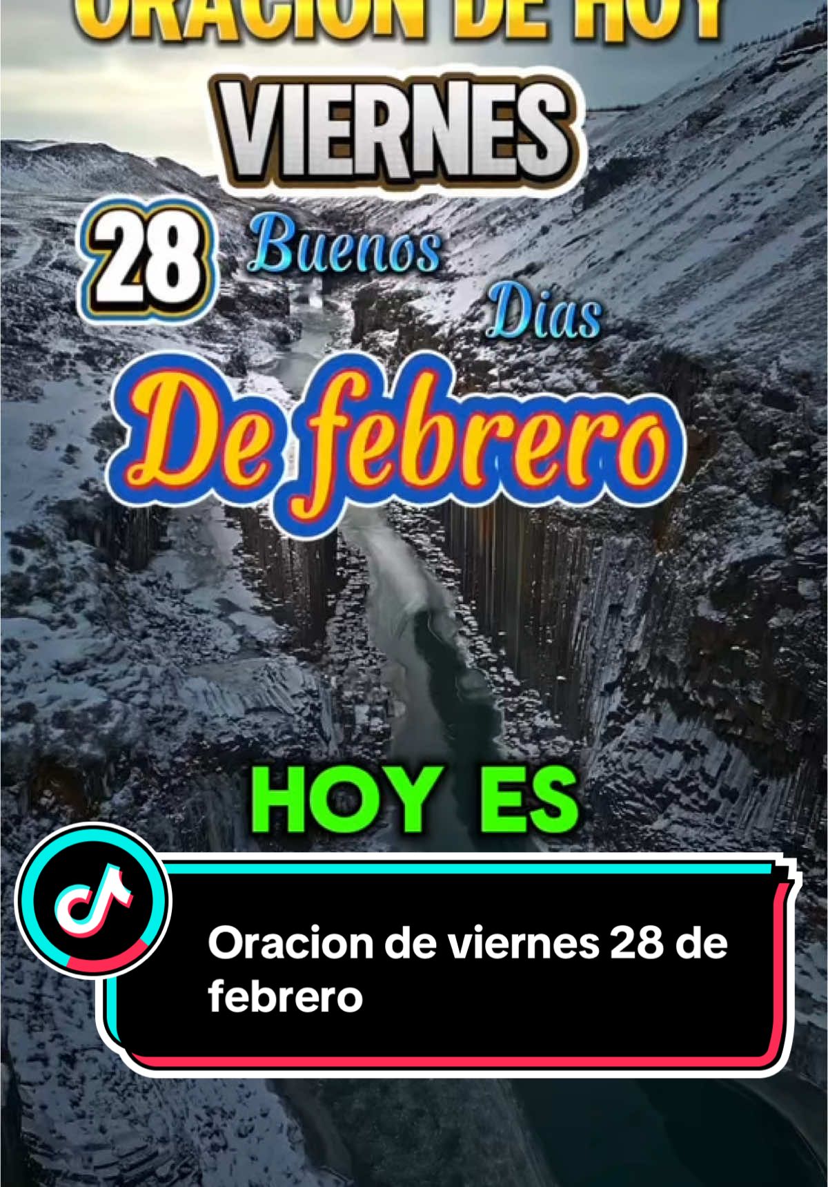 #oraciondelamañana #viernes28defebrero #buenosdias #bendiciones #felizviernes #graciasdios #paratiii