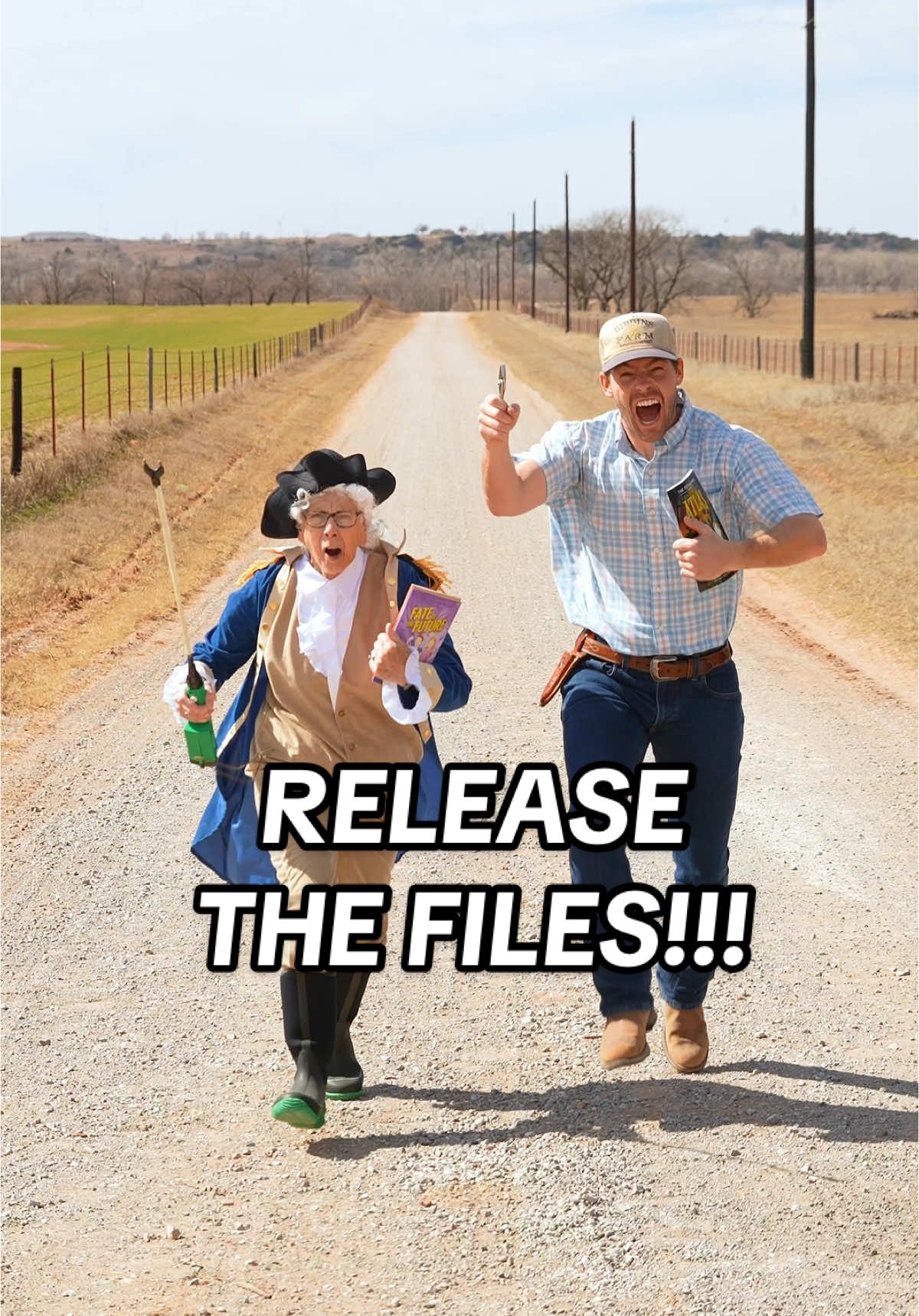 They better release those files or Granny is coming! 👀