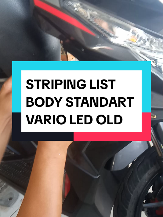 STRIPING LIST BODY STANDART MOTOR HONDA VARIO LED OLD #striping #list #stripingbody #listbody #stripingvario #atripingvarioled #listvario #stripingbodyvario 