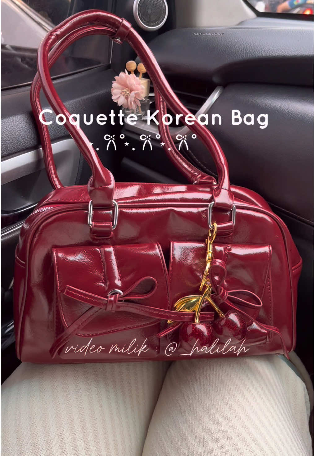tas cantiik bgt ala korean style muat banyaak😍 #shoulderbag #tascantik #koreanbag #wibgajian 