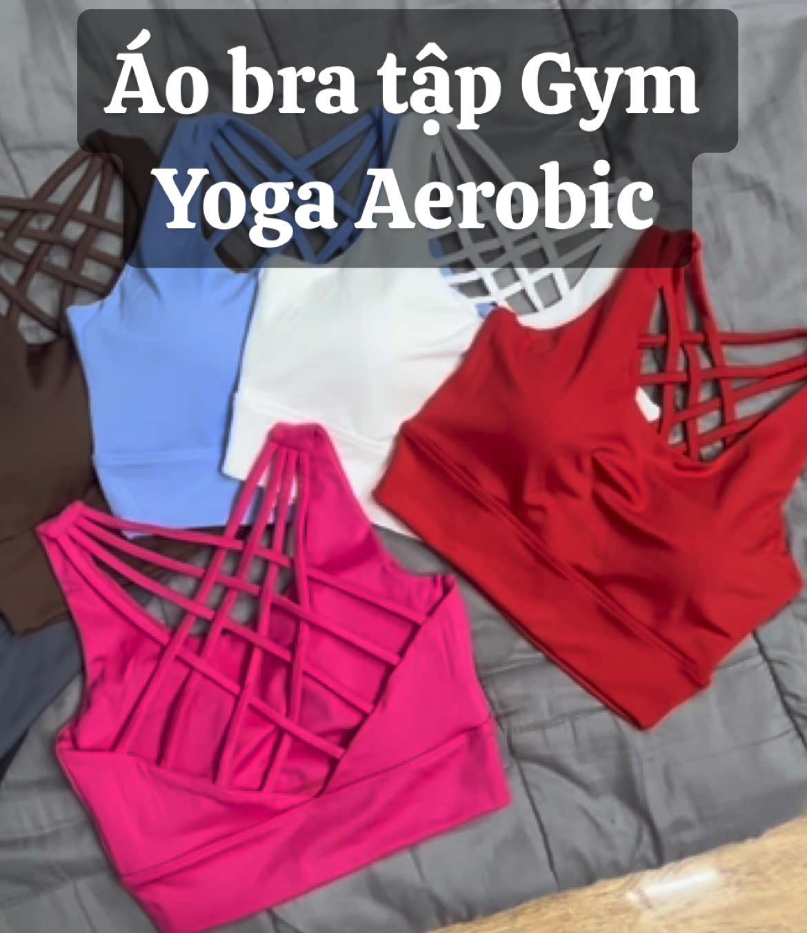 Áo bra tập Gym Yoga Aerobic có mút #dotapgymnu #dotapgym #aotapyoga #aotapgymnu #dotapgymnu 