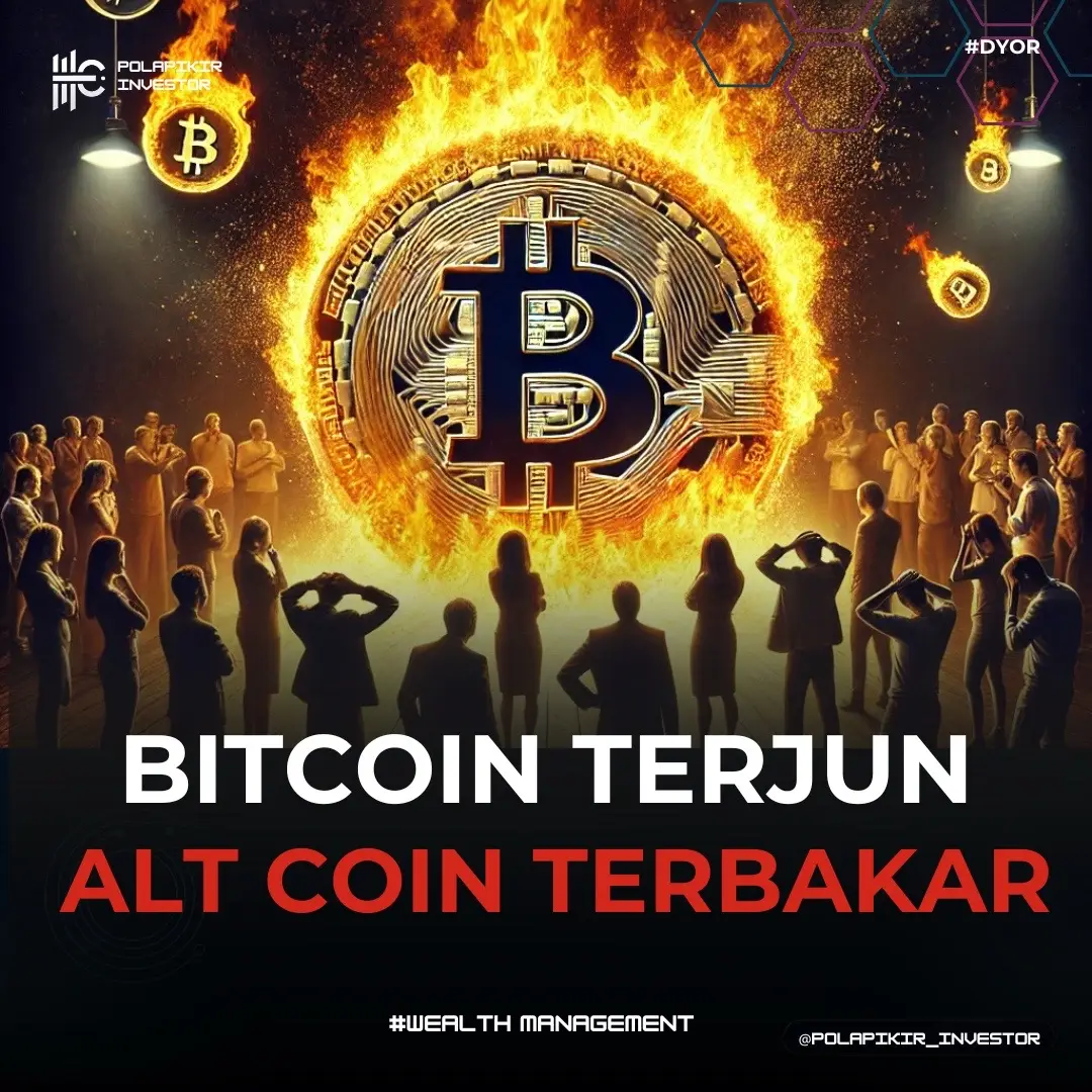 Pasar kripto terguncang! 📉 Bitcoin mengalami penurunan tajam, membuat investor waspada. Apakah ini saatnya beli, tahan, atau jual? 🤔💰 #BitcoinCrash #CryptoMarket #Investasi #trader #investing #investor #saham #valueinvesting #valueinvestor