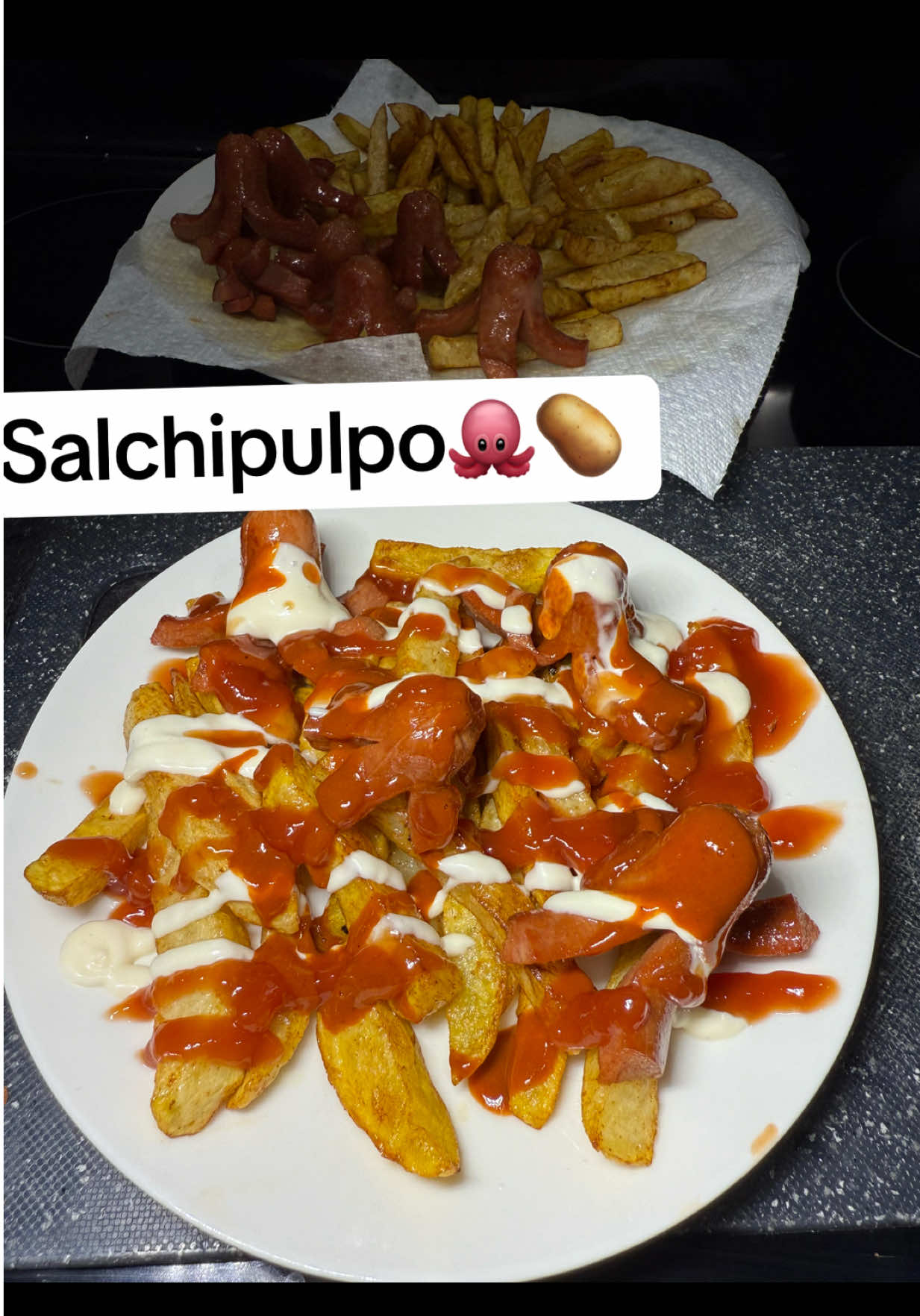 Salchipulpo#foryou #botana#fyp#salchipulpo #salchipapas #fy #parati 