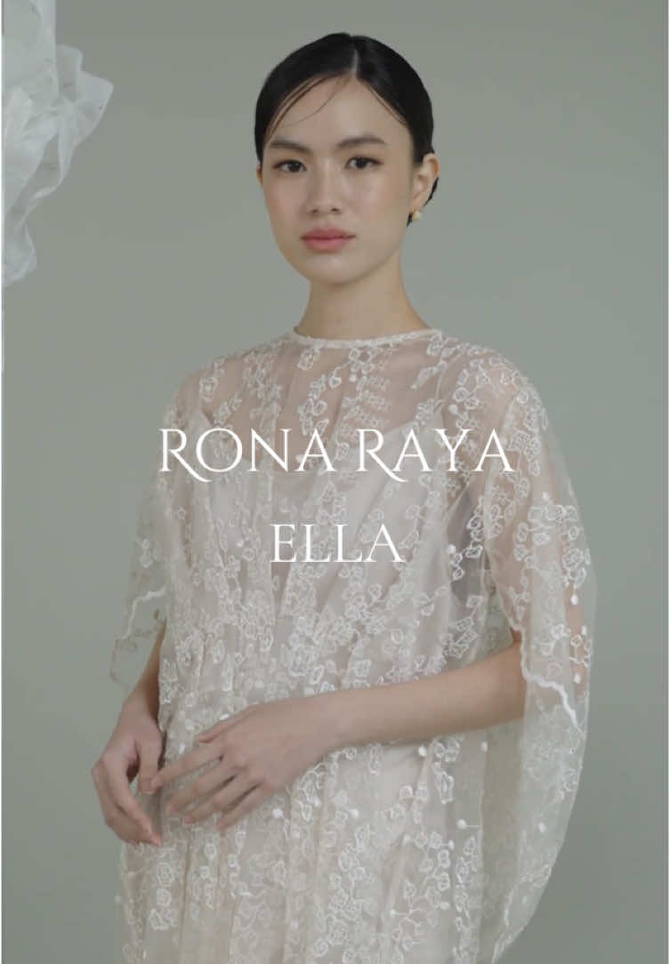 Ella, is the elegant kebaya in our Rona Raya new collection.  #embara #embaranewcollection #ronaraya2025 