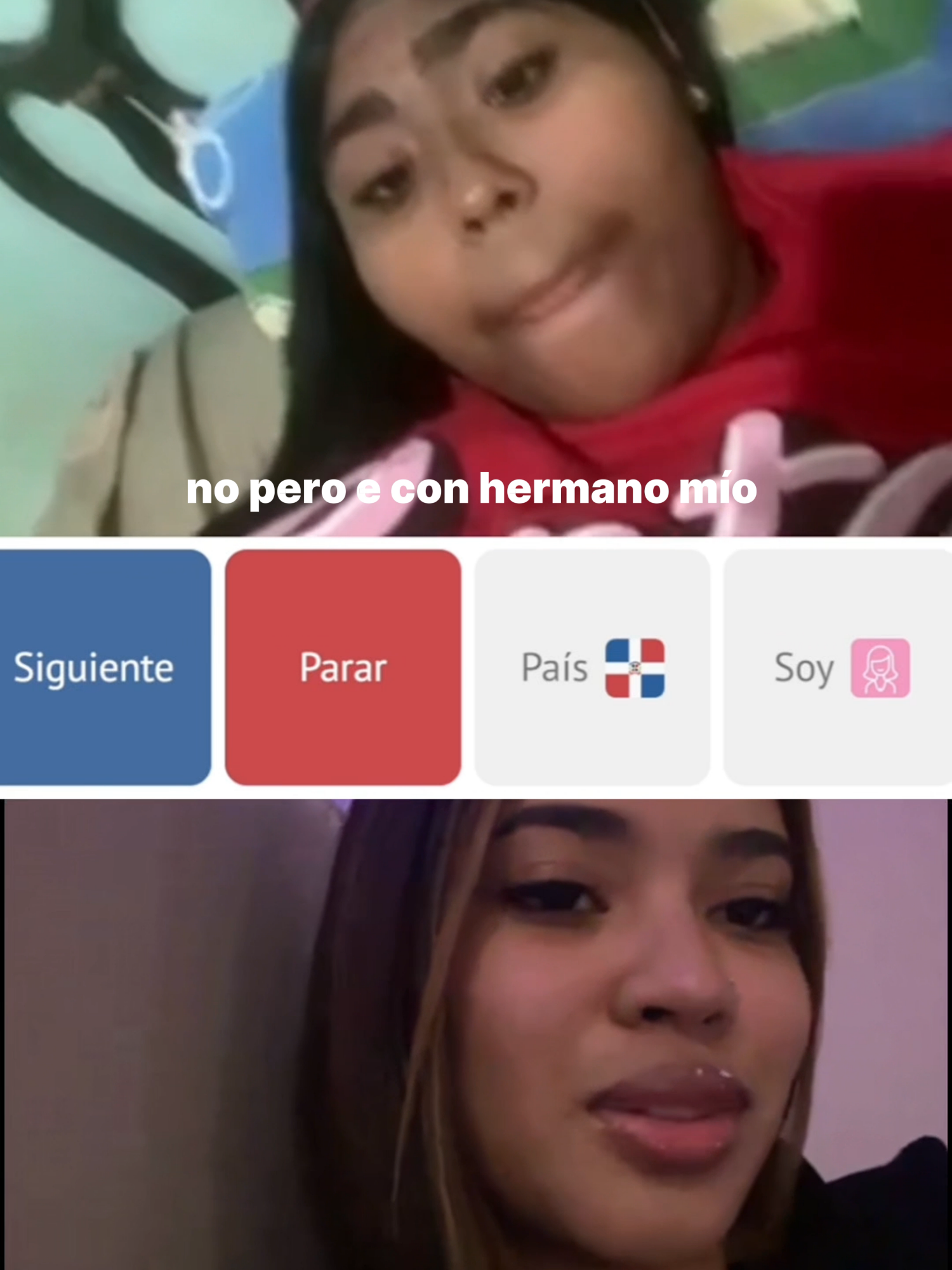 hola #fyp #omegle #ometv #humor #dominicano