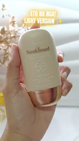 OMG! ETO NA NGA! LIGHT VERSION NI BAREFACED TINTED SUNSCREEN 🫶🥰✨ #newproduct  #newreleased #barefaced  #barefacedsunkissed  #barefacedtintedsunscreen  #fyp 