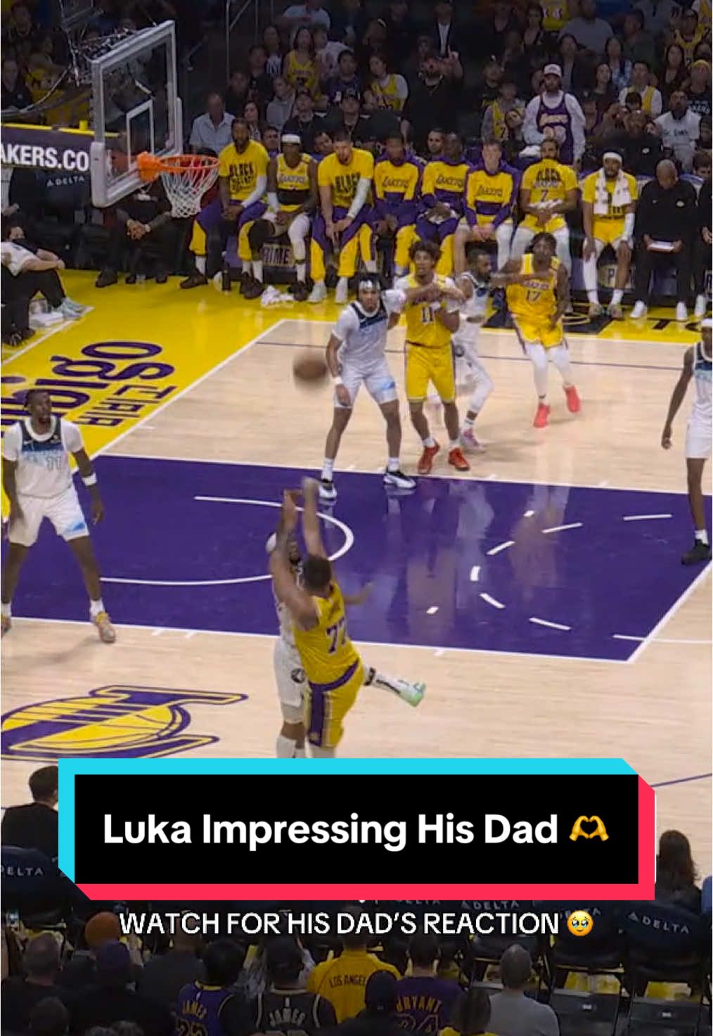 Replying to @NBA Absolutely legendary Luka 3 💪🚨 #NBA #Lakers #Luka #LukaDoncic #LosAngelesLakers 