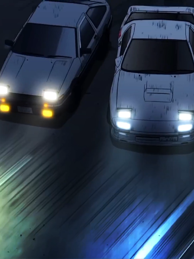 Initial D-rift🔰 #initiald #takumifujiwara #anime #jdm #car #japan #fyp #fypシ 