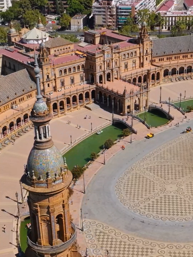 ¡Feliz Día de Andalucía! 🇪🇦 Plaza de España de Sevilla, Andalucía, España 🇪🇦 #españa #spain #andalucia #sevilla 