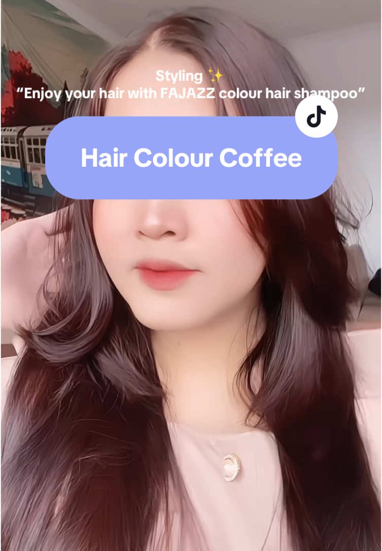 Retouch my hair ✨ #fajazz #warnarambut #rambutcoklat #coffeehair #fyp 