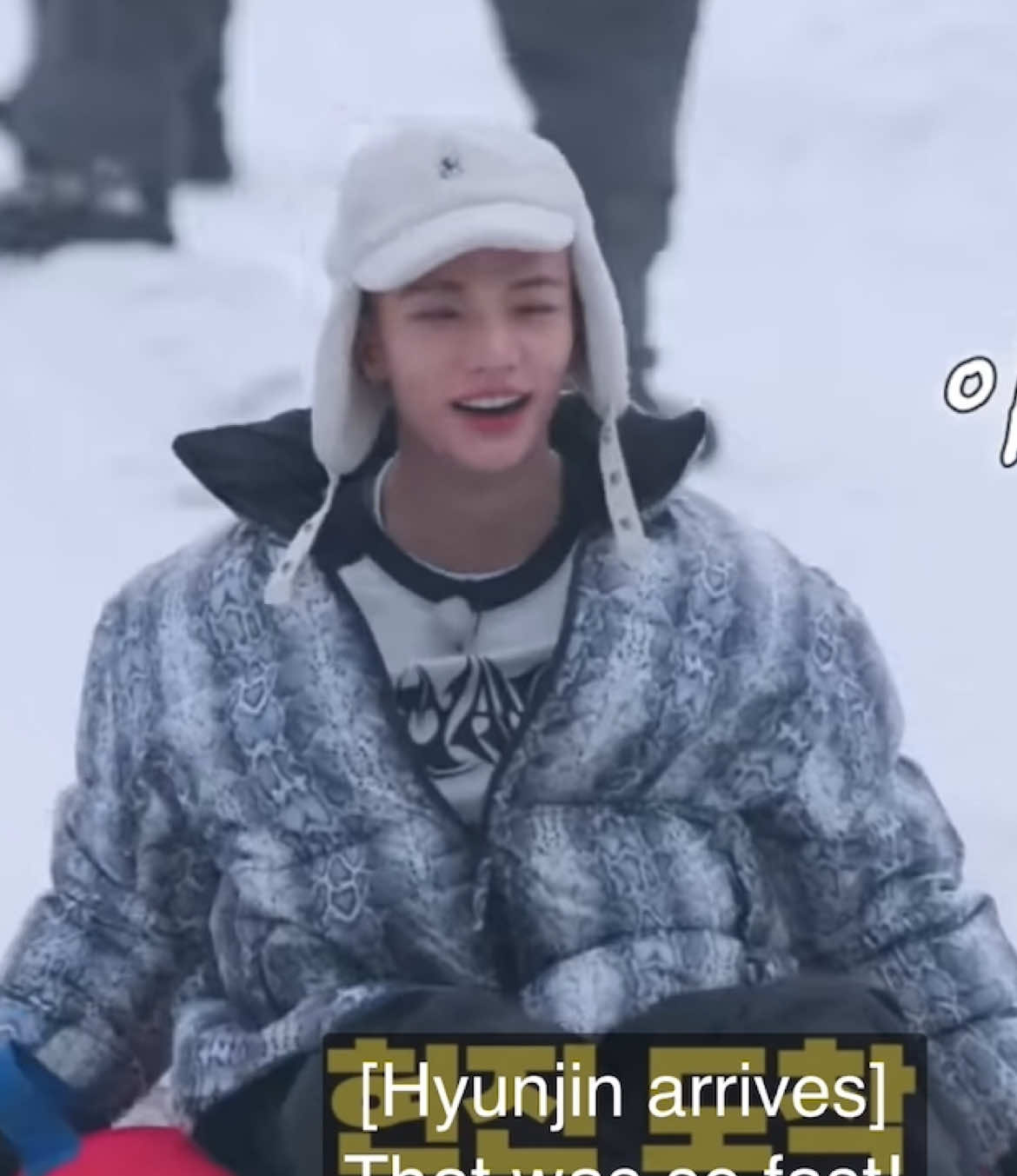 HYUNJIN PABO🤣😂🥟 (Snow Kids World) #2｜[SKZ CODE] Ep.72#hyunjin #hwanghyunjin #hyunjinstraykids #skzcode 