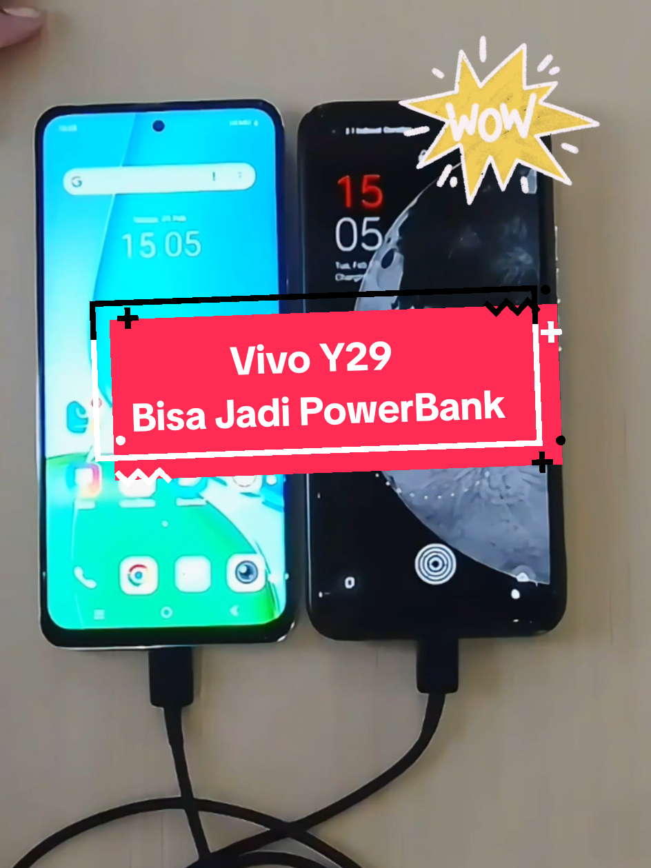 Vivo Y29 Baterai 6500 mah,Bisa Di jadikan Powerbank juga lho !!! #y29gakhabishabis #gakhabishabis #vivoy29 @vivocampus Indonesia @vivo Indonesia @V-authorizedstore @vivo Jakarta Barat Utara 