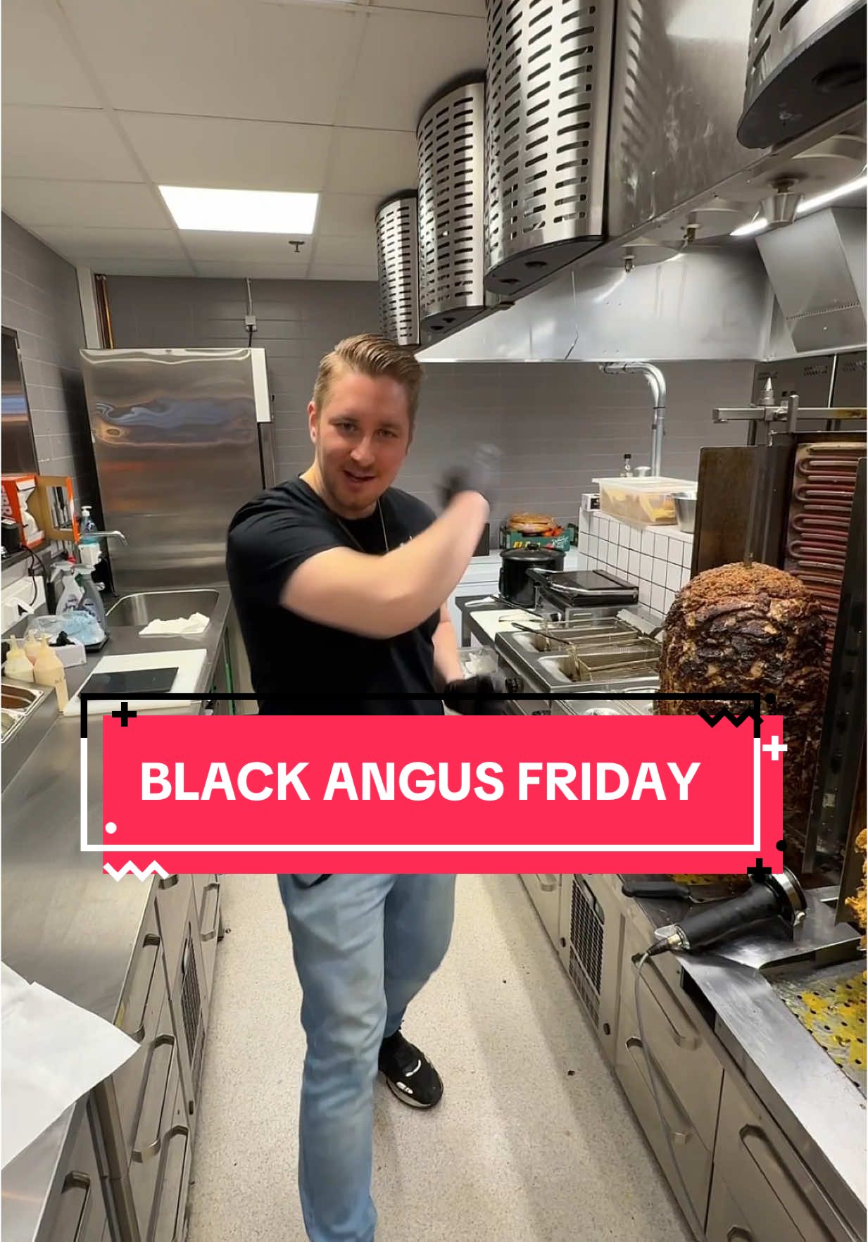 TÄNÄÄN BLACK ANGUSTA!🥩 TÄGÄÄ FRENDI KENEN PITÄS TARJOTA SULLE!👀 @Timpanpäälle💎 #helsinki #döner #berlin #bröönätään #suomenparas #vaasankatu #blackangus #premium #brönfriday 