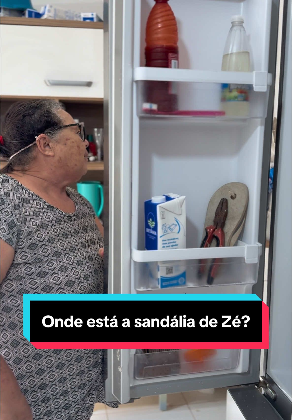 Onde está a sandália de Zé?