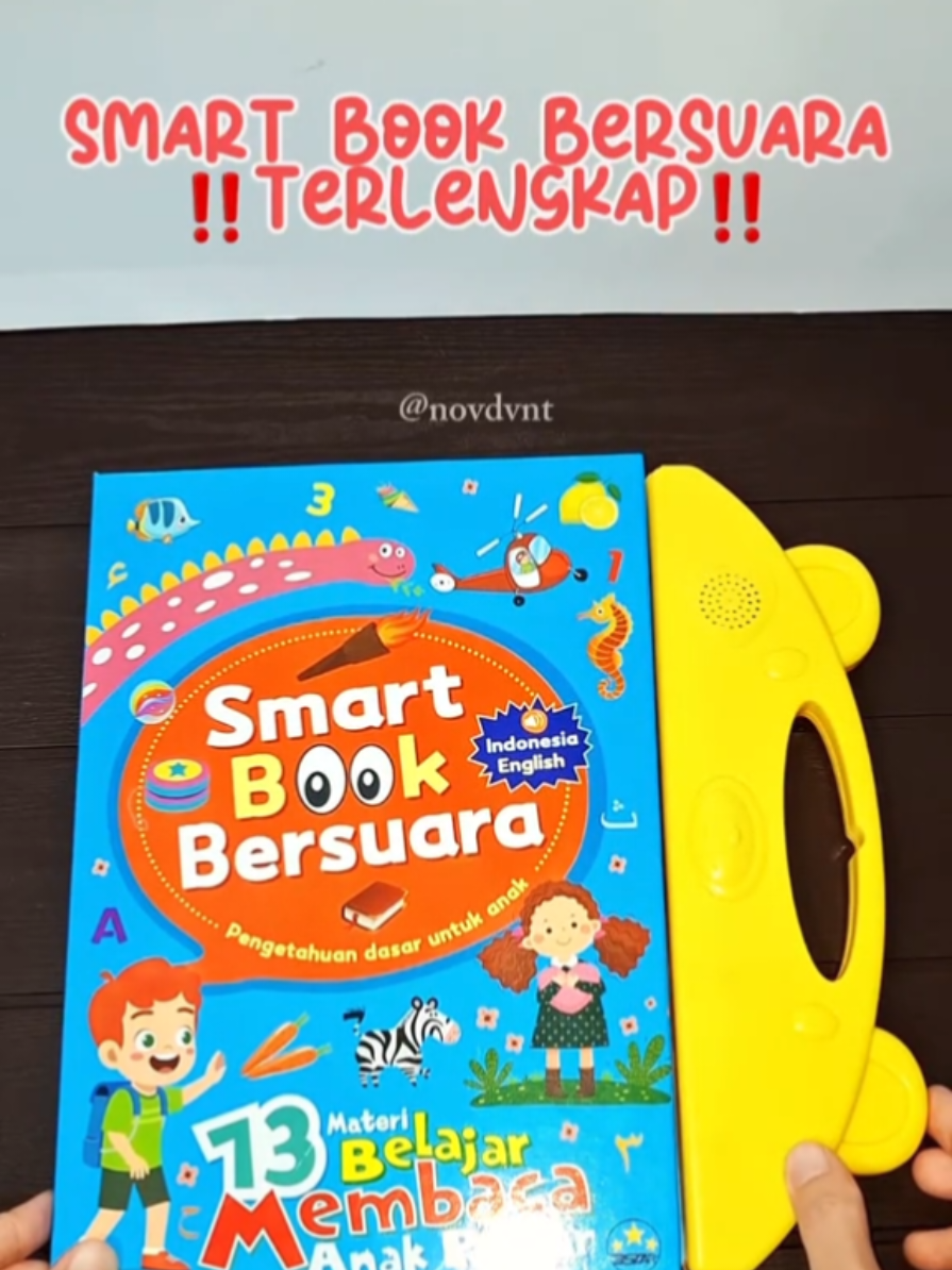 Smart Book Bersuara  ‼️TERLENGKAP‼️ 13 materi belajar dan 39 lagu untuk sikecil, setiap materi pembelajaran ada belajar membaca bersama, kuis pertanyaan dan musiknyaaa✨️ #smartbook #bukubersuara #bukuedukasianak #bukuedukasi #fyp 
