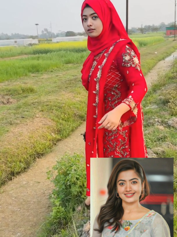 Rashmika Mandanda Duplicate #fyp #tiktokforyoupage #viraltiktok #trending @rashmika mandanna 